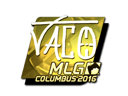 印花 | TACO（金色）| 2016年 MLG 哥伦布锦标赛