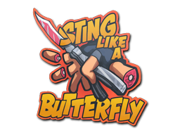 Sticker | Sting Like A Butterly