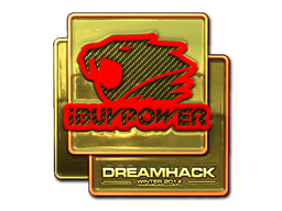 Sticker | iBUYPOWER (Gold) | DreamHack 2014
