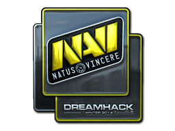 Наклейка | Natus Vincere (металлическая) | DreamHack 2014