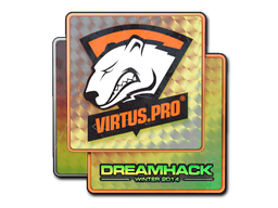 Наклейка | Virtus.Pro (голографическая) | DreamHack 2014
