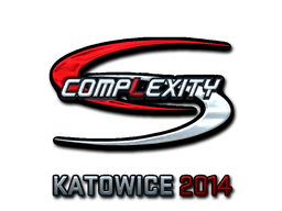 Наклейка | compLexity Gaming (металлическая) | Катовице 2014