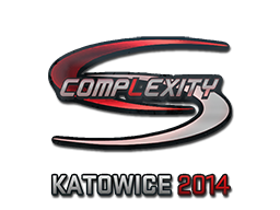 Наклейка | compLexity Gaming (голографическая) | Катовице 2014