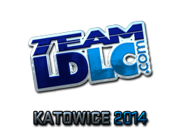 Наклейка | Team LDLC.com (металлическая) | Катовице 2014