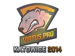 Наклейка | Virtus.Pro (голографическая) | Катовице 2014