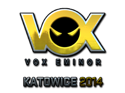 Наклейка | Vox Eminor (металлическая) | Катовице 2014