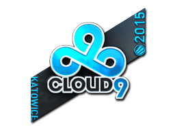 Наклейка | Cloud9 G2A (металлическая) | Катовице 2015