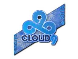 Наклейка | Cloud9 G2A (голографическая) | Катовице 2015