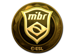 印花 | MIBR（金色）| 2019年卡托维兹锦标赛