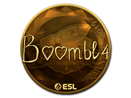 印花 | Boombl4（金色）| 2019年卡托维兹锦标赛