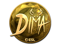 印花 | Dima（金色）| 2019年卡托维兹锦标赛