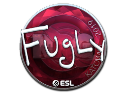 Наклейка | FugLy (металлическая) | Катовице 2019