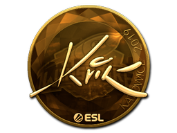 印花 | Kvik（金色）| 2019年卡托维兹锦标赛