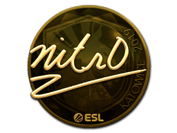 印花 | nitr0（金色）| 2019年卡托维兹锦标赛