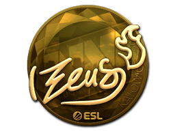 印花 | Zeus（金色）| 2019年卡托维兹锦标赛