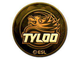 印花 | Tyloo（金色）| 2019年卡托维兹锦标赛