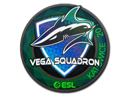 Наклейка | Vega Squadron (голографическая) | Катовице 2019