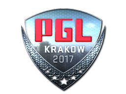Наклейка | PGL (металлическая) | Краков 2017