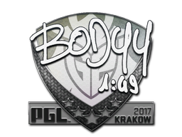 Наклейка | bodyy | Краков 2017