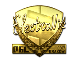 印花 | electronic（金色）| 2017年克拉科夫锦标赛