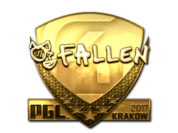 印花 | FalleN（金色）| 2017年克拉科夫锦标赛