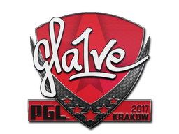 Наклейка | gla1ve | Краков 2017