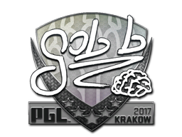Наклейка | gob b | Краков 2017