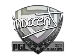 Наклейка | innocent | Краков 2017
