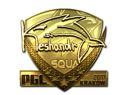 印花 | keshandr（金色）| 2017年克拉科夫锦标赛