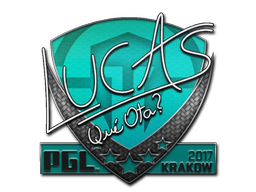 Наклейка | LUCAS1 | Краков 2017