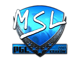 Наклейка | MSL (металлическая) | Краков 2017