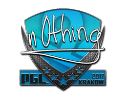 Наклейка | n0thing | Краков 2017