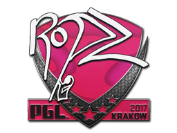 Наклейка | ropz | Краков 2017