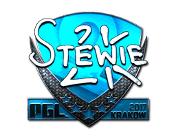 Наклейка | Stewie2K (металлическая) | Краков 2017