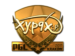 印花 | Xyp9x（金色）| 2017年克拉科夫锦标赛