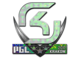 Наклейка | SK Gaming (голографическая) | Краков 2017
