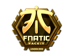 印花 | Fnatic（金色）| 2018年伦敦锦标赛