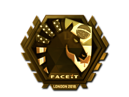 Наклейка | Team Liquid (золотая) | Лондон 2018