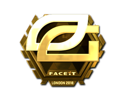 Наклейка | OpTic Gaming (золотая) | Лондон 2018