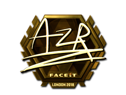 印花 | AZR（金色）| 2018年伦敦锦标赛