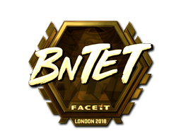 印花 | BnTeT（金色）| 2018年伦敦锦标赛