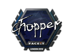 Sticker | chopper | London 2018