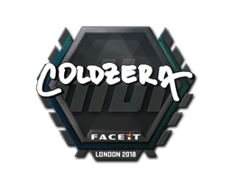 Наклейка | coldzera | Лондон 2018