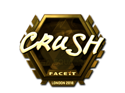 印花 | crush（金色）| 2018年伦敦锦标赛