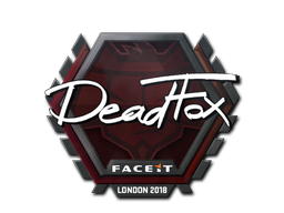 Sticker | DeadFox | London 2018