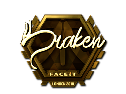 印花 | draken（金色）| 2018年伦敦锦标赛