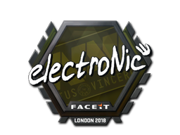 Наклейка | electronic | Лондон 2018