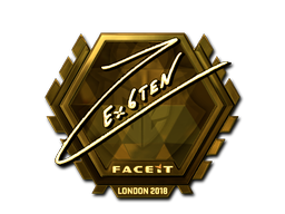 印花 | Ex6TenZ（金色）| 2018年伦敦锦标赛