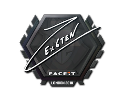 Наклейка | Ex6TenZ | Лондон 2018
