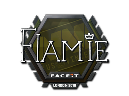 Наклейка | flamie | Лондон 2018